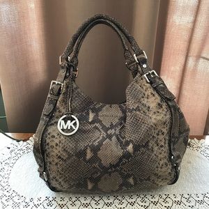 Authentic Michael Kors Python Purse!